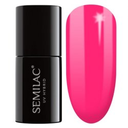 Semilac UV Nail Polish Neon Color 517 Neon Pink 7ml - C112