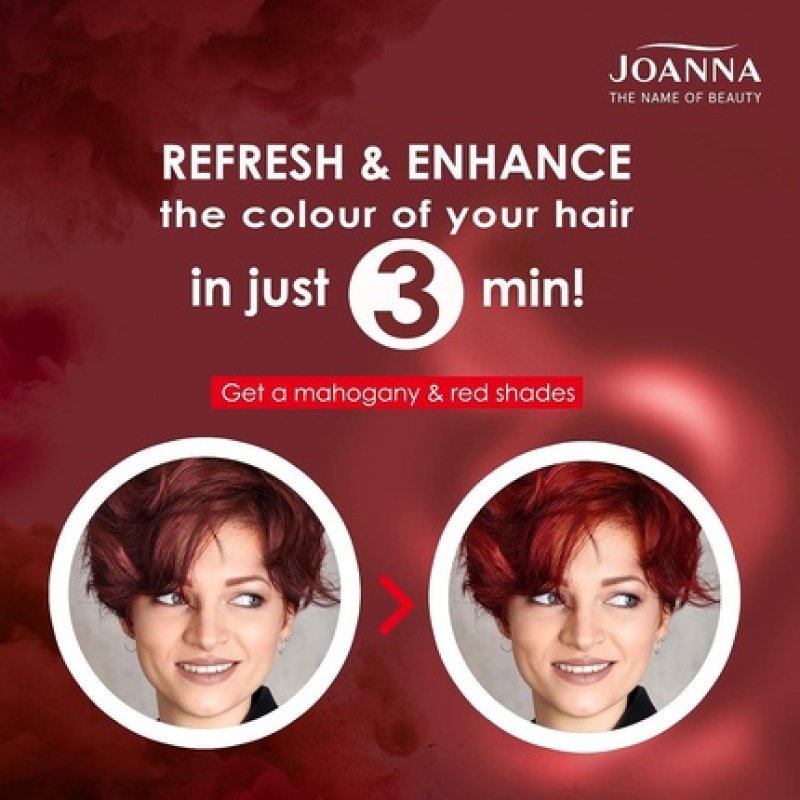Joanna Ultra Color Color Protection Conditioner for Mahogany and Cherry Red Natural and Dyed Hair 100ml