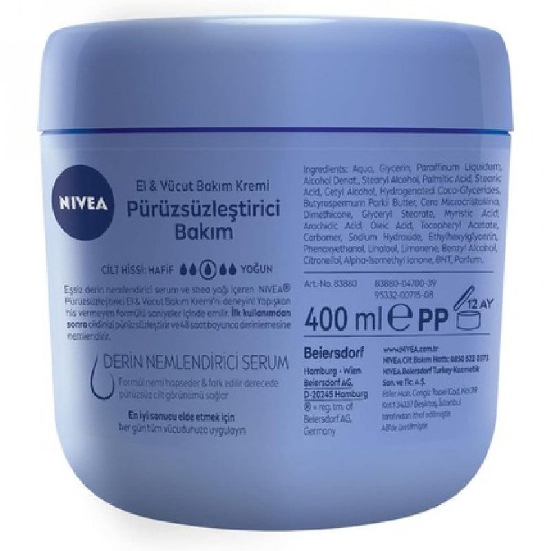 Nivea Crème Irresistibly Smooth 400ml