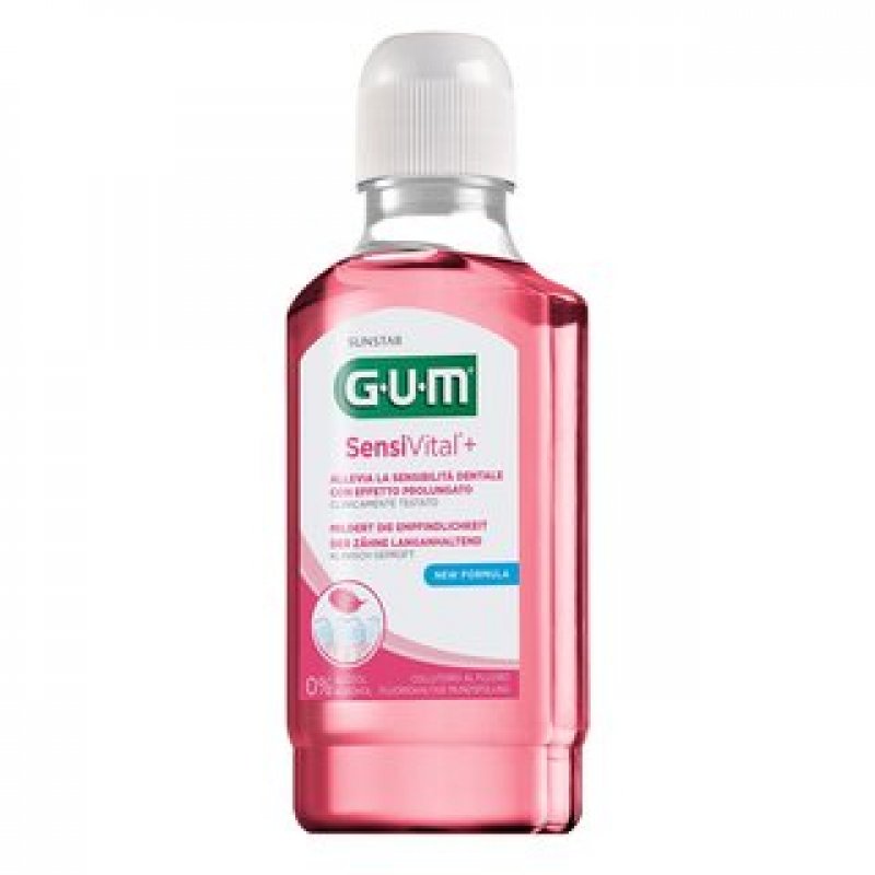 GUM Sensivital Fluoride Mouthwash 300ml