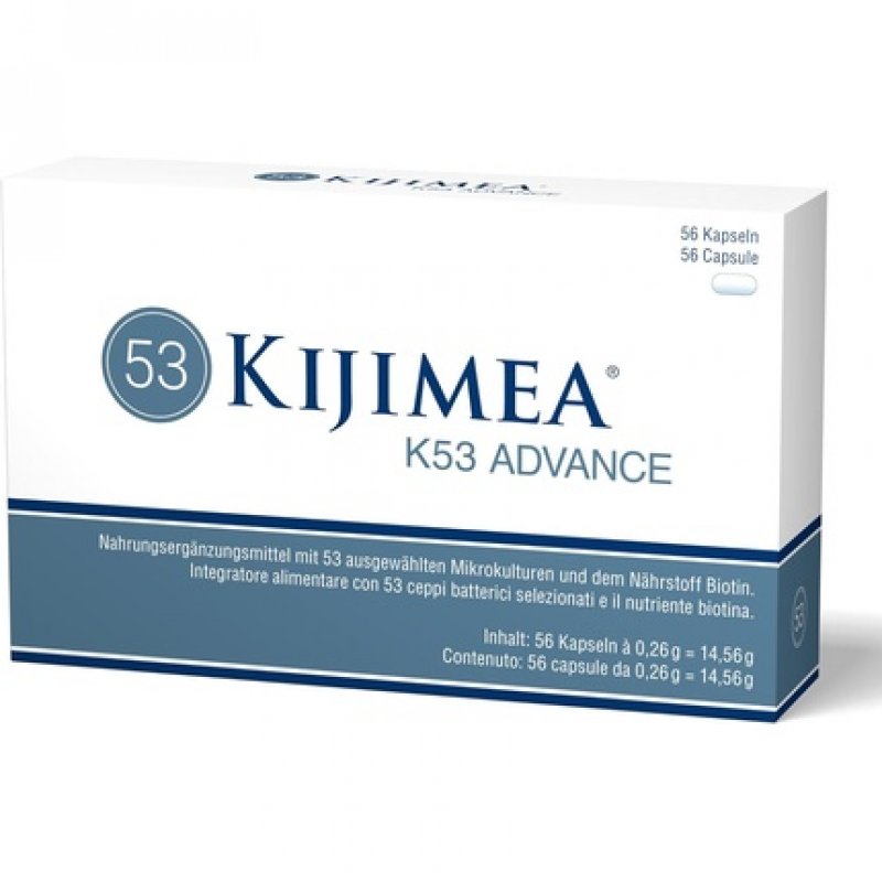 Kijimea K53 Advance High-Dose Intestinal Bacteria Capsules with 53 Selected Microculture Strains from the Intestinal
