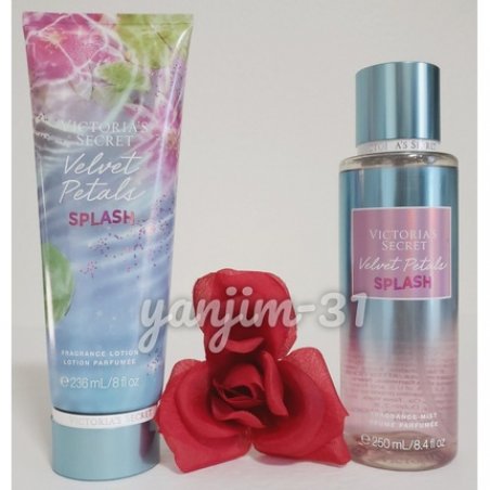 Victoria Secret Velvet Petals Fragrance Lotion and Mist Set