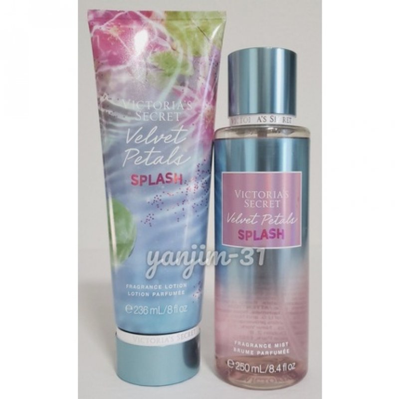 Victoria Secret Velvet Petals Fragrance Lotion and Mist Set