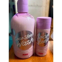 Victoria's Secret Pink Coco Body Lotion 3 fl oz & Cream Body Wash 12 oz
