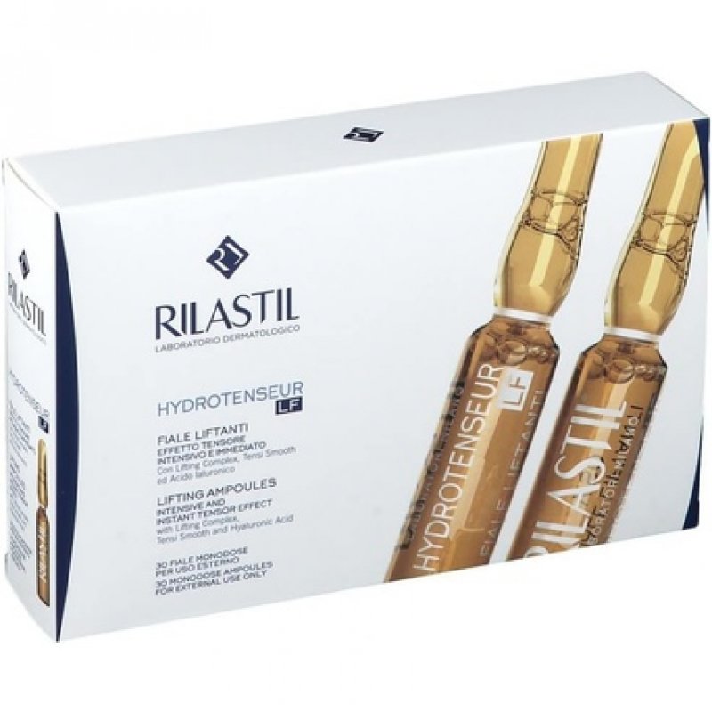 Rilastil Hydrotenseur Anti-Wrinkle Ampoules Concentrate Lifting Effect Ultra-Light Texture Fast Absorption
