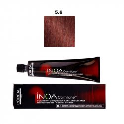Vopsea permanenta fara amoniac L`Oreal Professionnel Inoa Carmilane 5.6, 60ml