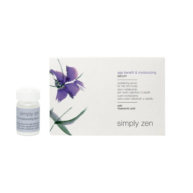 Ser pentru par si scalp Simply Zen Age Benefit & Moisturizing, 12x5ml