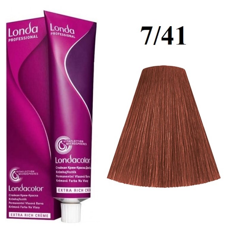 Vopsea permanenta Londa Professional 7/41, 60ml