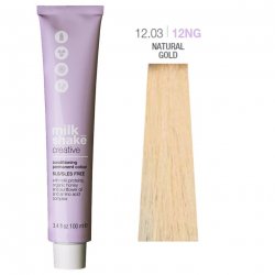 Vopsea permanenta Milk Shake Creative 12.0312NG, Auriu Natural, 100ml