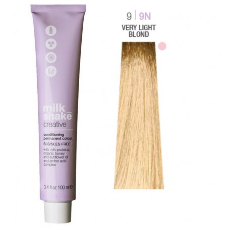 Vopsea permanenta Milk Shake Creative 99N, Blond Luminos Deschis Natural, 100ml