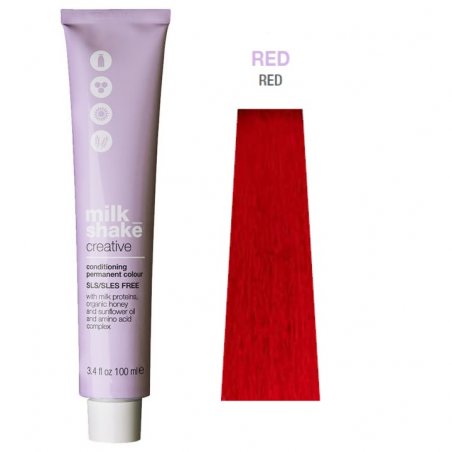 Vopsea permanenta Milk Shake Creative Red, Rosu, 100ml