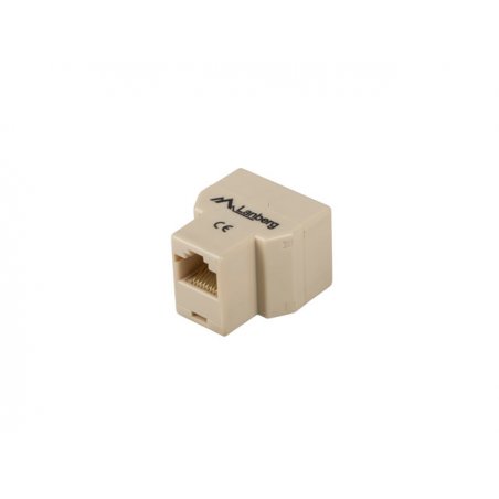 Lanberg AD-RJ45-2RJ45-OU séparateur voix-données Beige