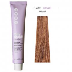 Vopsea permanenta Milk Shake Creative 6.4136CAG, Blond Inchis Havana, 100ml