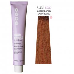 Vopsea permanenta Milk Shake Creative 6.436CG, Blond Inchis Auriu Aramiu, 100ml