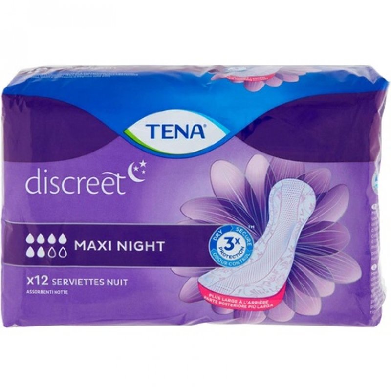 Tena Lady Maxi Night Protection 12 Count