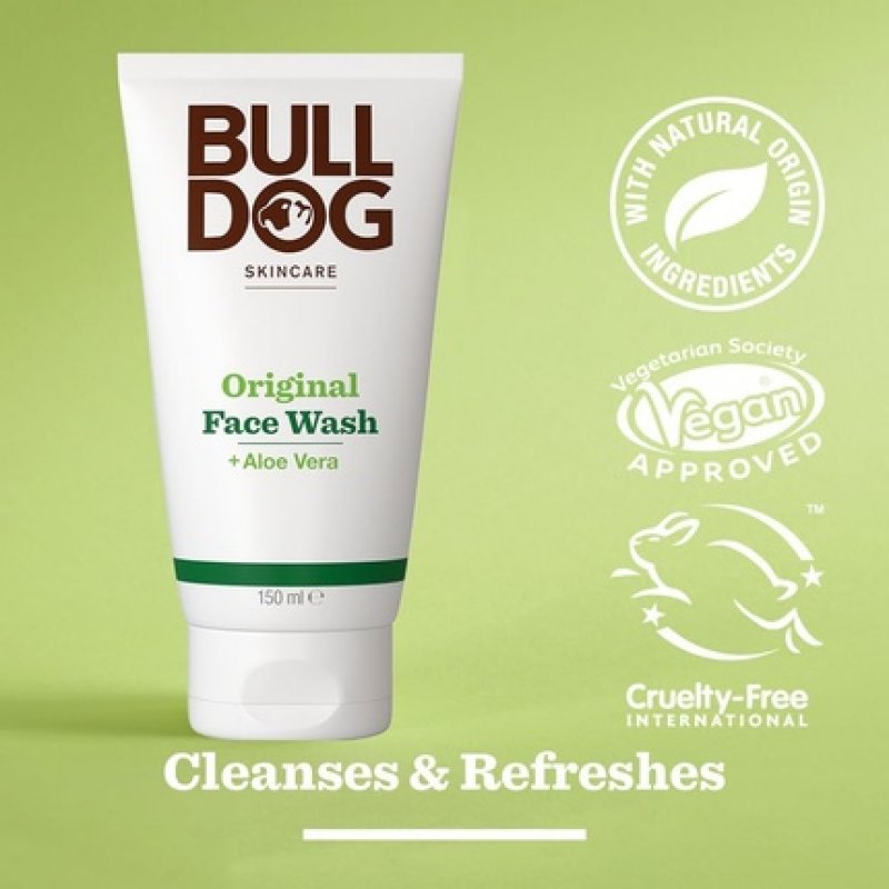 Bulldog Skincare Original Face Wash for Men 150ml