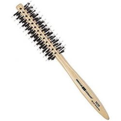 HERCULES SÄGEMANN 9229 Round Brush Natural Bristle Brush with Polyamide Pins for Easy Styling of Voluminous Hairstyles