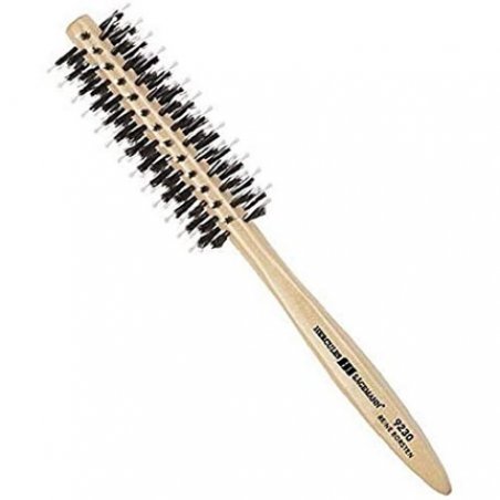 HERCULES SÄGEMANN 9229 Round Brush Natural Bristle Brush with Polyamide Pins for Easy Styling of Voluminous Hairstyles