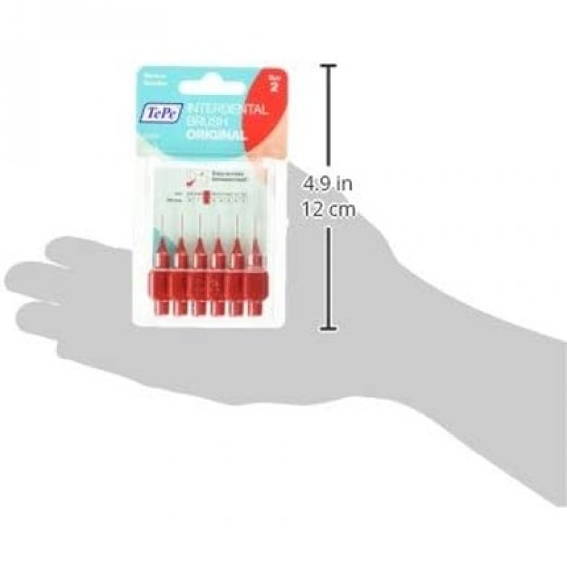 TePe Interdental Brushes Red 0.5mm 6 Pieces
