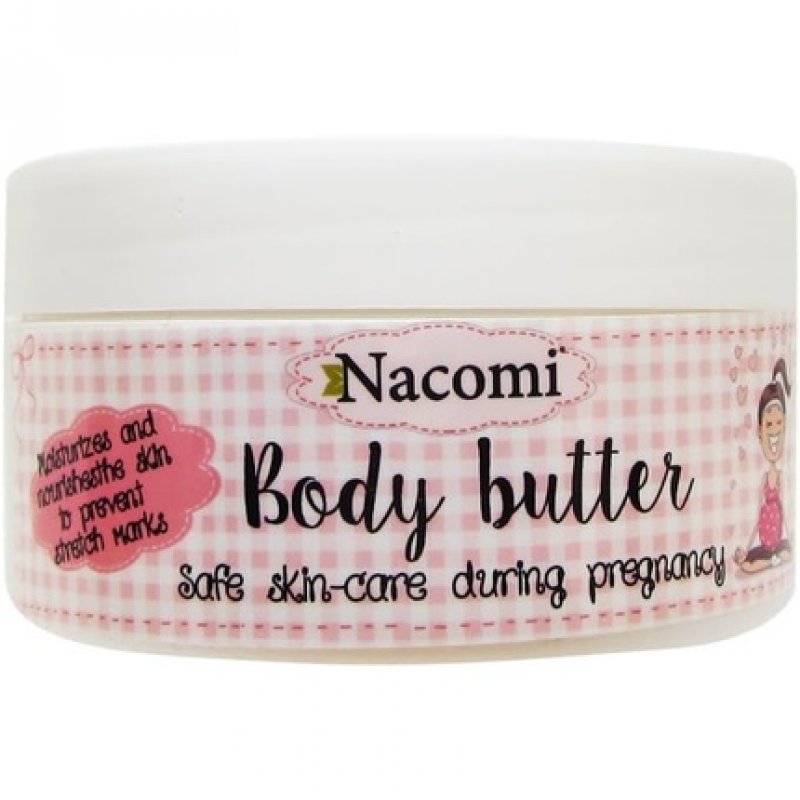 Nacomi Body Butter Safe Skincare During Pregnancy 100g