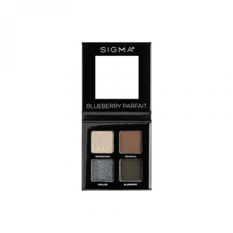 Sigma Beauty Quad Eyeshadow Palette Blueberry Parfait