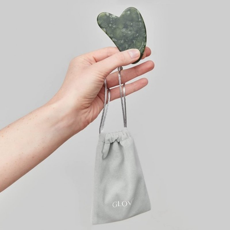 Jade Gua Sha Massage Tool for Face and Body