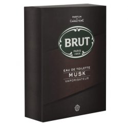 Brut Musk Eau De Toilette Spray for Men 3.4 Oz/100 Ml