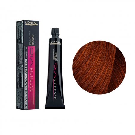 Vopsea semipermanenta fara amoniac L`Oreal Professionnel DiaRichesse 6.40, 50ml