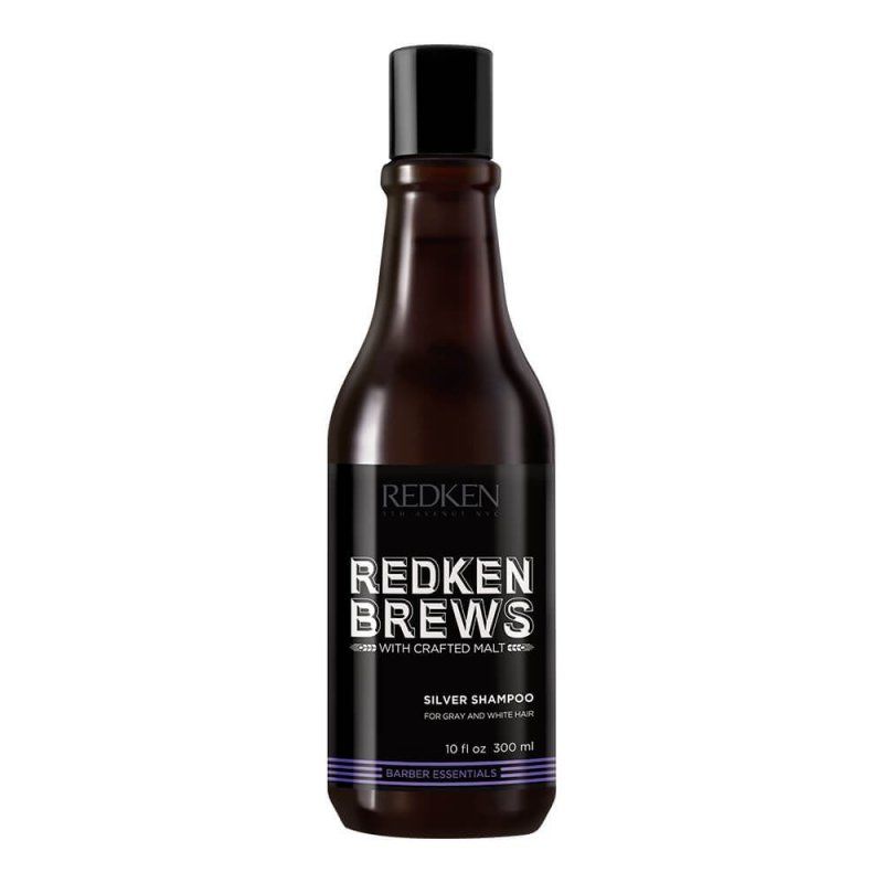 Sampon nuantator Redken Brews Barber Essentials Silver, 300ml