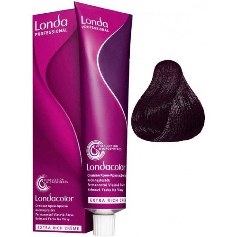 Vopsea permanenta Londa Professional 4/75, 60ml