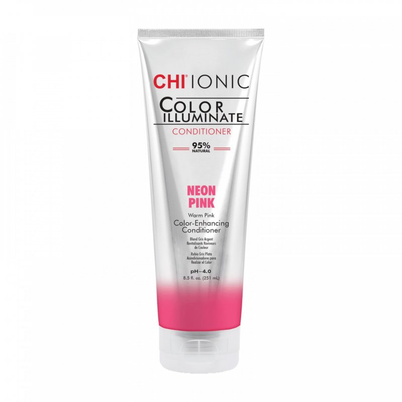 Chi Color Illuminate Conditioner - Neon Pink 251ml