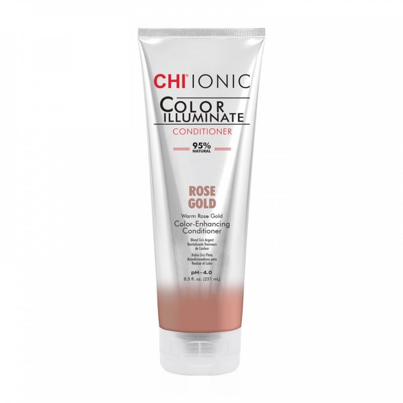 Chi Color Illuminate Conditioner - Rose Gold 251ml