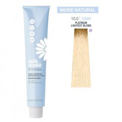 Vopsea permanenta rapida Milk Shake 9 Minutes 10.0, Blond Foarte Deschis Platinat, 100ml