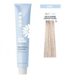 Vopsea permanenta rapida Milk Shake 9 Minutes 10.1, Blond Deschis Platinat Cenusiu, 100ml