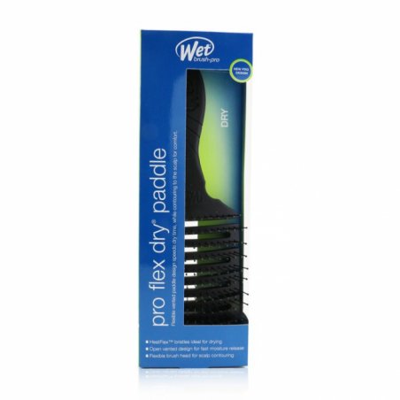 Perie pentru par Wet Brush Flex Dry Professional Paddle Black