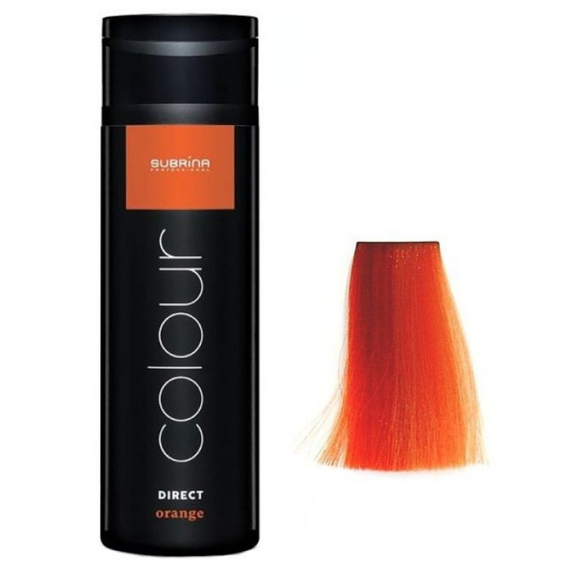 Gel pentru colorare directa Subrina Professional Colour Direct Orange, Portocaliu, 200ml