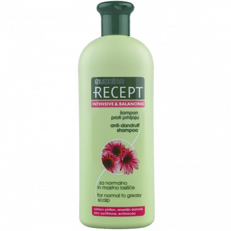 Sampon Subrina Professional Recept Intensive & Balancing, Antimatreata / Par Gras, 400ml