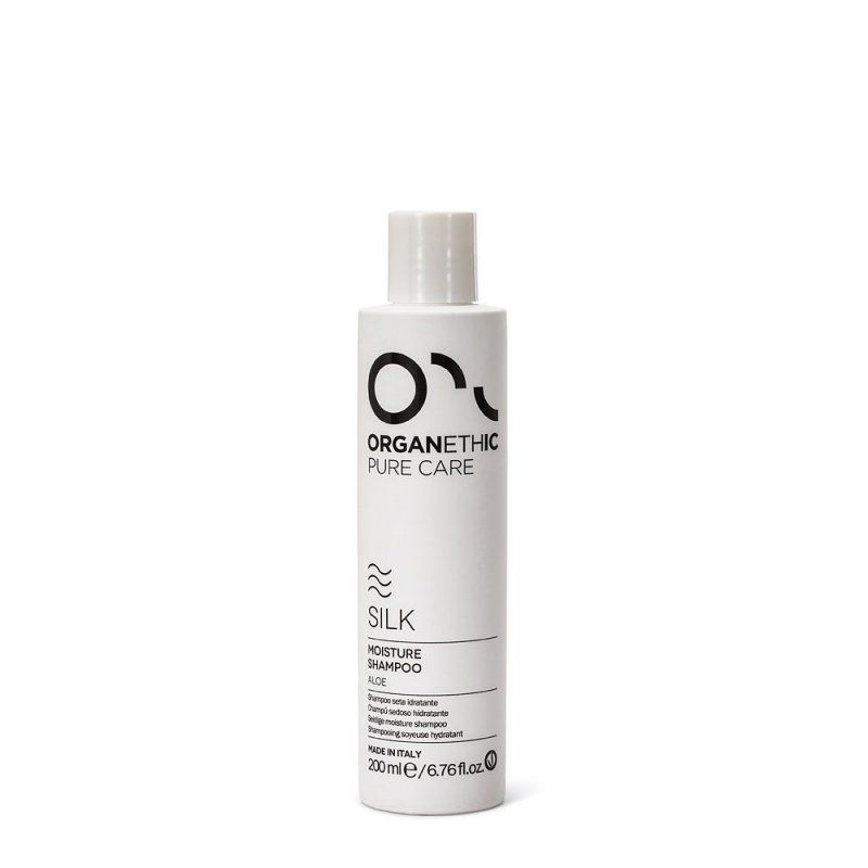Sampon Organethic Aloe Silk Moisture, Par Uscat/Normal, 200ml