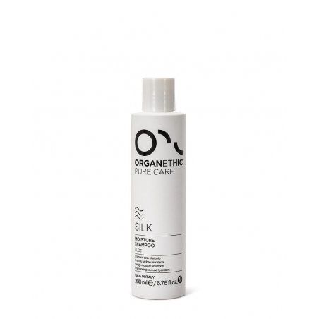 Sampon Organethic Aloe Silk Moisture, Par Uscat/Normal, 200ml