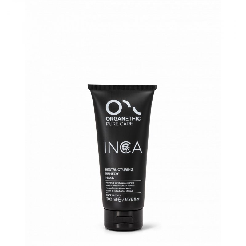 Masca Pentru Par Organethic Inca Restructuring Remedy, Par Uscat/Deteriorat/Vopsit/Fragil, 200ml