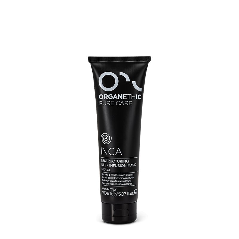Masca Pentru Par Organethic Inca Restructuring Deep Infusion, Par Tratat Chimic/Decolorat, 150ml