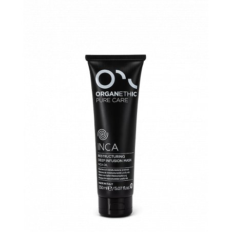 Masca Pentru Par Organethic Inca Restructuring Deep Infusion, Par Tratat Chimic/Decolorat, 150ml