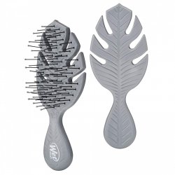 Perie pentru par Wet Brush Go Green Mini Detangler Grey