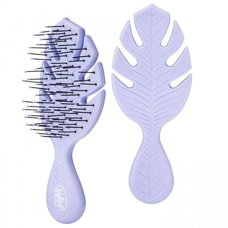 Perie pentru par Wet Brush Go Green Mini Detangler Lavender