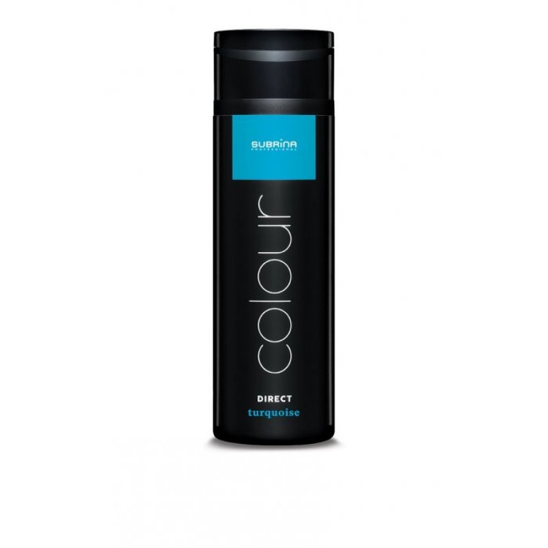 Gel pentru colorare directa Subrina Professional Colour Direct Turquoise, Turcoaz, 200ml