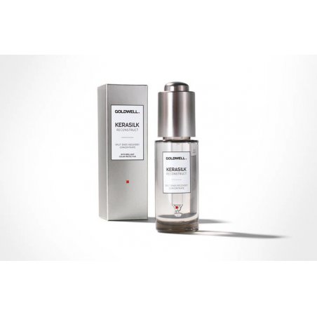 Tratament pentru par Goldwell Kerasilk Reconstruct Split Ends Recovery Concentrate, Par deteriorat, 28ml