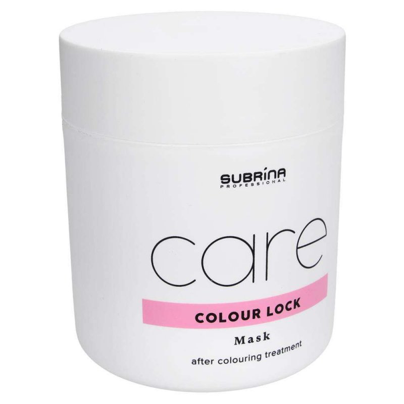 Masca pentru par Subrina Professional Care Colour Lock, Par vopsit, 500ml