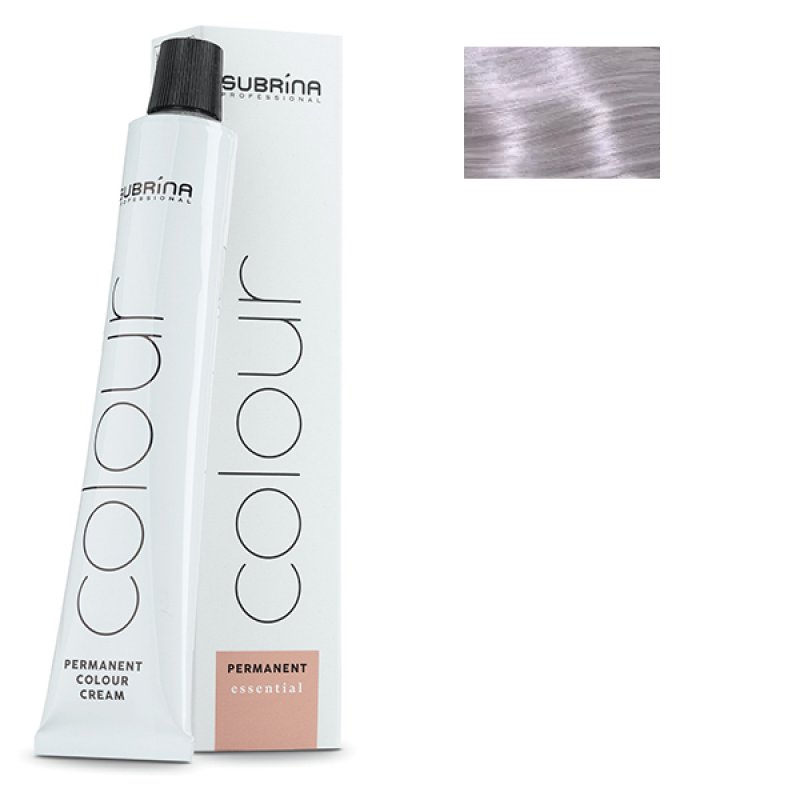 Vopsea de par permanenta Subrina Professional Essential Colour 9/2, Blond Deschis Luminos Perlat, 100ml