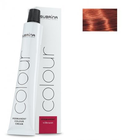 Vopsea de par permanenta Subrina Professional Vibrant Colour 7/4, Blond Mediu Auriu, 100ml