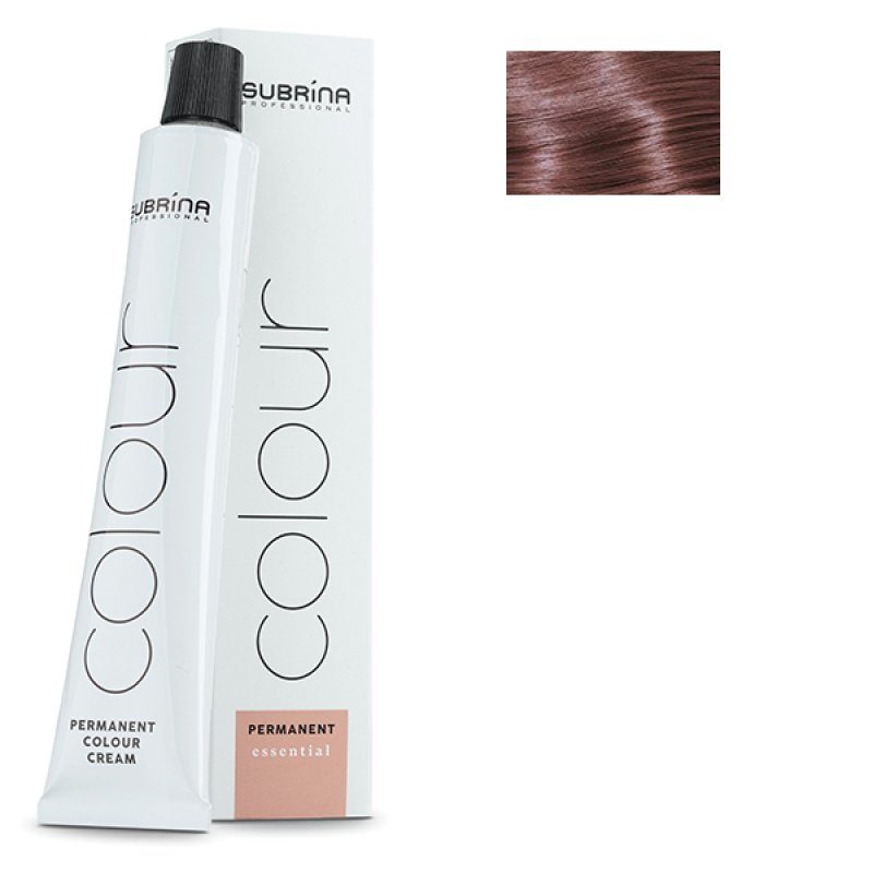 Vopsea de par permanenta Subrina Professional Essential Colour 7/3, Blond Mediu Cendre, 100ml